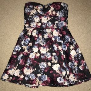 Windsor Floral Strapless Mini Dress